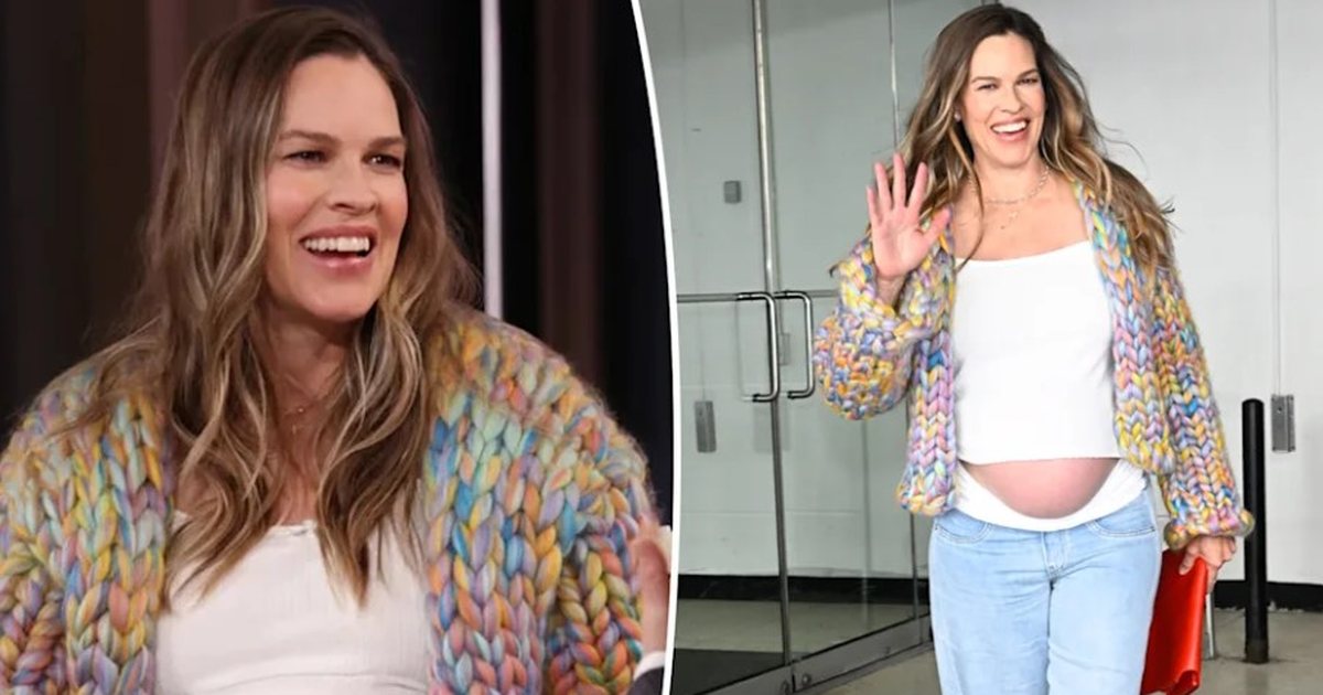 Hilary Swank, 52 vjeçe dhe shtatzënë me fëmijën e tretë, zbulon reagimin befasues të fëmijëve të saj