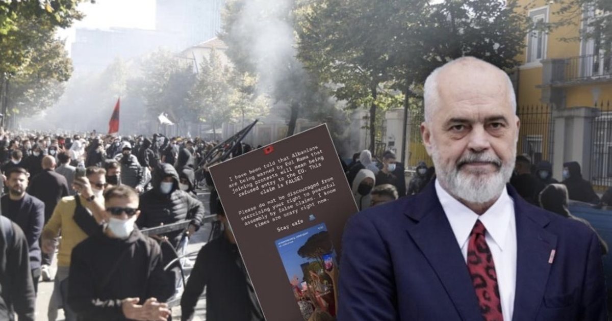 Rama kërcënon protestuesit me bllokimin e rrugës drejt BE-së, eurodeputetja u bën thirrje: Mos u dekurajoni, vijoni protestat paqësore
