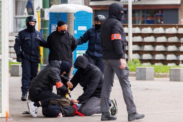 Protestat përshkallëzohen në Bruksel