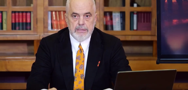 Rama mbledh konferencën për shtyp një orë përpara protestës së Berishës, ja çfarë deklaroi