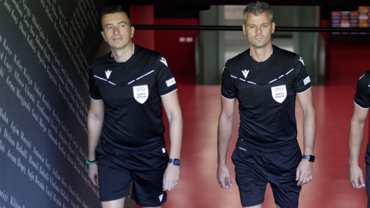 Xhaja rikthehet të gjykojë në Europë, UEFA e delegon me Jorgjin në sfidën e skuadrës që sapo ndaloi Egnatian