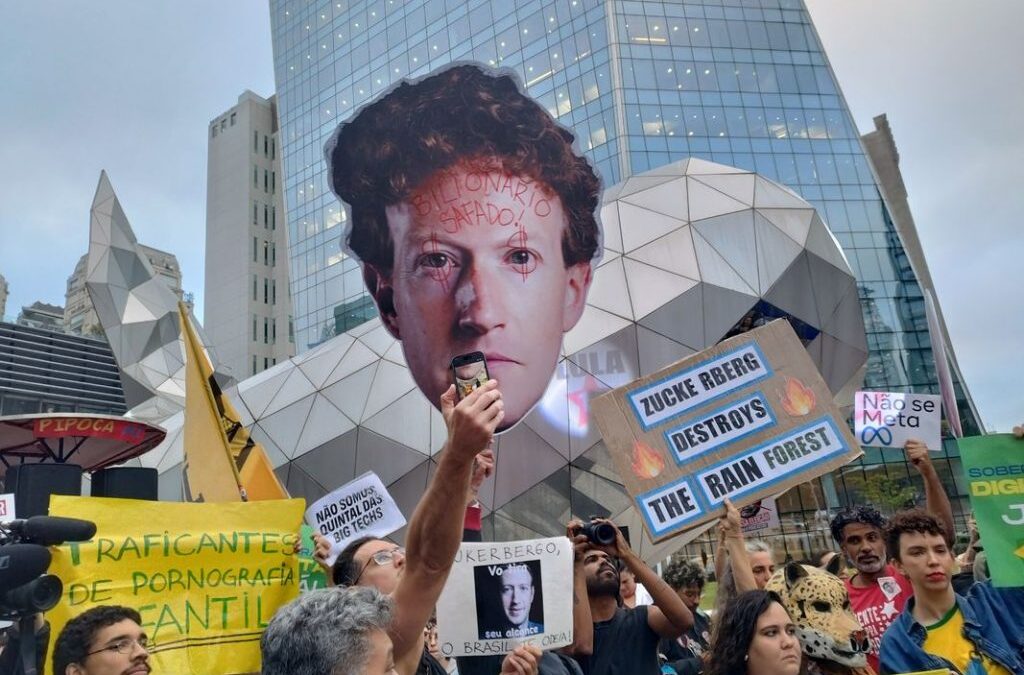 Protestë në Brazil para zyrave të Meta kundër ndikimit të platformave në zgjedhje