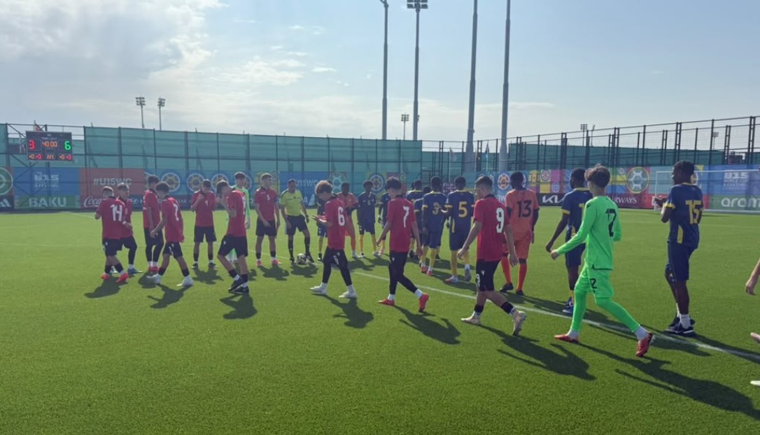 Shqipëria shkëlqen në Kupën e Botës U-15 me fitore 6-2