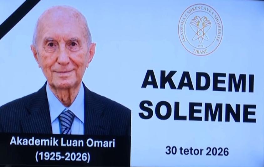Akademia e Shkencave nderon akademikun 101-vjeçar Luan Omarin