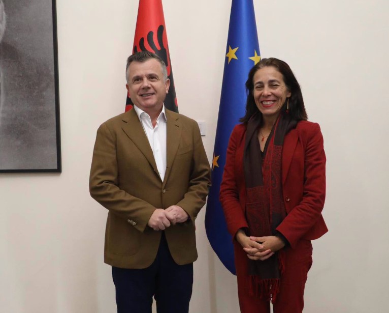 Balla diskuton agjendën e anëtarësimit në BE me ambasadoren Sofia Moreira de Sousa