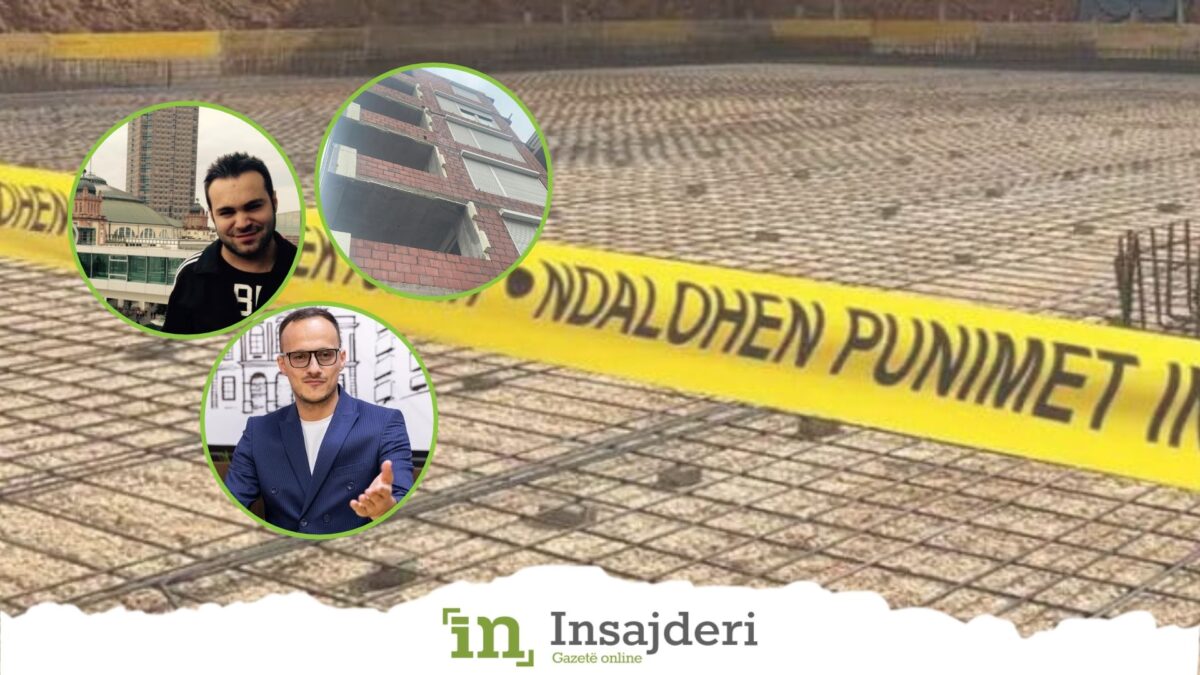 Inspektorati i Punës ndalon punimet në objektin e vëllait të këshilltarit të Alban Hysenit për shkak të mungesës së masave të sigurisë që rrezikonin jetën e fqinjit