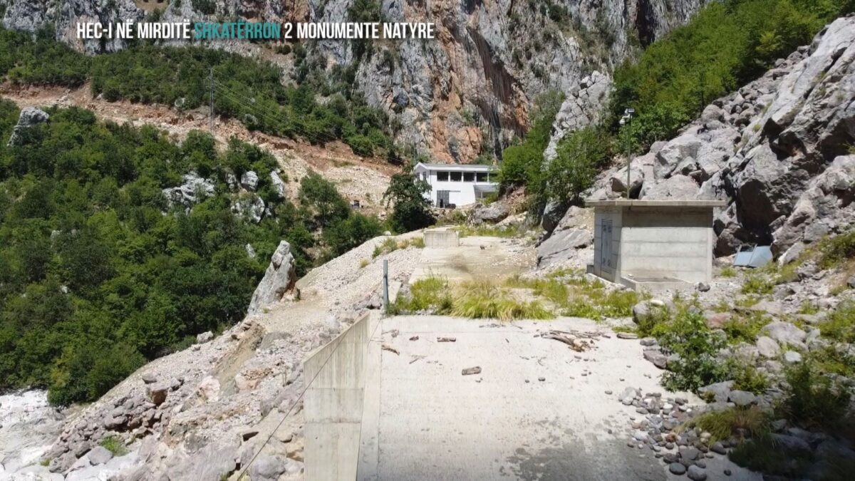 HEC-i në Mirditë shteron kanionet dhe fshatin