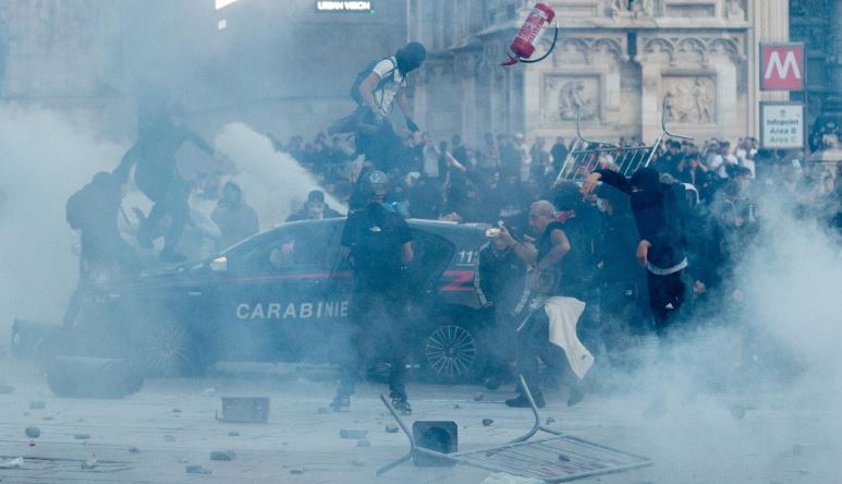 Anarki në rrugët e Milanos, Salvini vendos 500 ushtarë shtesë pas grabitjeve dhe përplasjeve me policinë