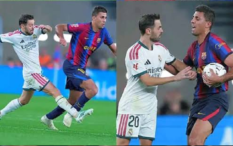 Movistar Plus sjell pamjet e reja të El Clásico, Rodri ofendon Bernardo Silvën