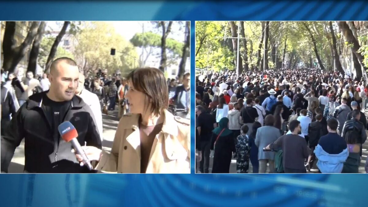 Protestuesi shpërthen ndaj Ramës: Nëpunësit e tij me rroga 600 mijë lekëshe, por kanë ora dhe veshje nga 20 mijë euro, do të vazhdojmë kauzën