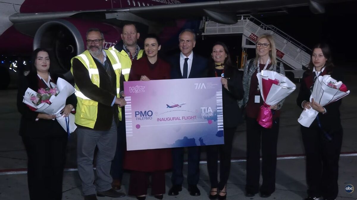 Tiranë-Palermo, Rinasit i shtohet një linjë e re ajrore për në Siçili