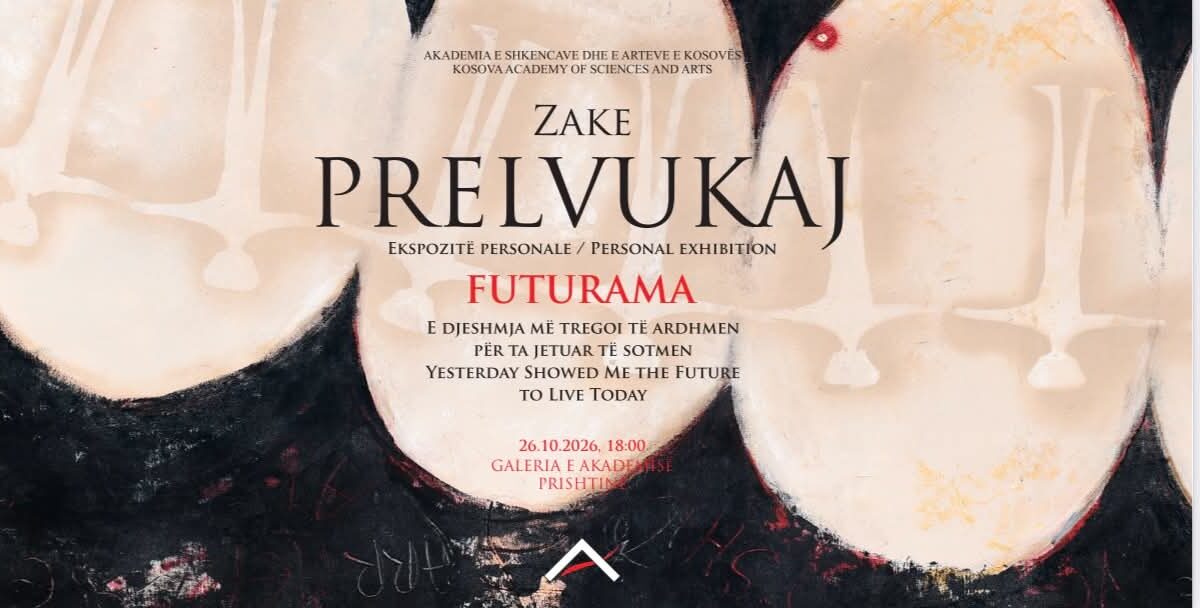 Zake Prelvukaj sjell ekspozitën FUTURAMA sonte